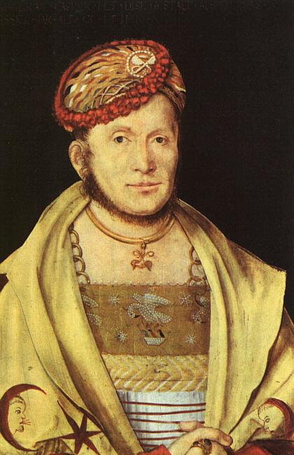 Hans Suss von Kulmbach Portrait of the Margrave Casimir of Brandenburg Spain oil painting art